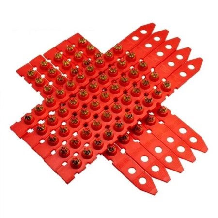 Set capse pirotehnice AX-4500 ROX Wood 1531375, calibru 27, 100 bucati [1]