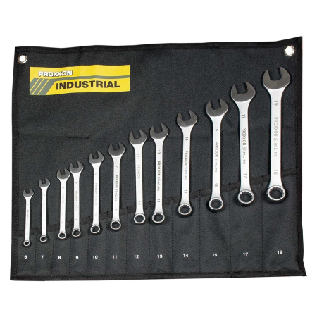 Truse Chei - Set chei combinate Slim Line Proxxon 23825, Ø6-19 mm, 12 piese