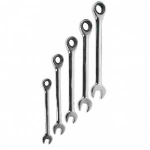 Set chei combinate cu clichet Mannesmann 19827, Ø10-19 mm, 5 piese [1]