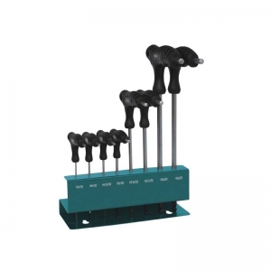 Imbusuri - Set chei imbus Hex Troy 22308, Ø 1.5 - 10 mm, 9 piese