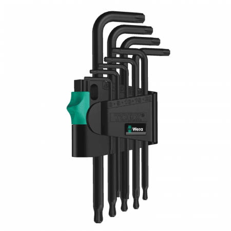 Imbusuri - Set chei imbus Hex 967/9 TX 1 Wera 05024242001, 9 piese