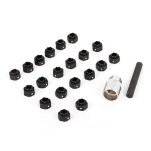 Set / trusa chei tubulare - Set chei pentru suruburi antifurt de la Audi Troy 26140, 22 piese