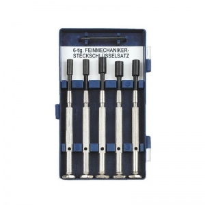 Chei - Set chei precizie tubulare pentru ceasornicar Mannesmann 1135-6, Ø3-5 mm, 5 piese