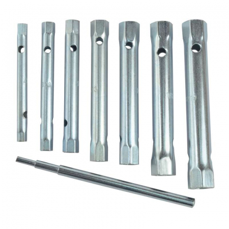 Set / trusa chei tubulare - Set chei tubulare Mannesmann 26708, Ø6-19 mm, 8 piese