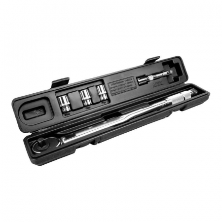 Echipamente Pentru Service-uri Auto - Set cheie dinamometrica si accesorii Gude 39010, 1/2", 40-210 Nm, 5 piese