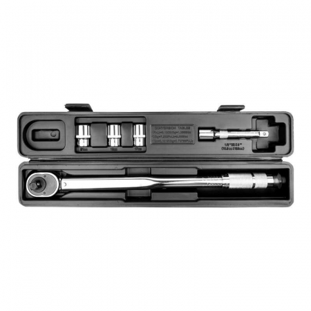 Set cheie dinamometrica si accesorii Gude 39010, 1/2", 40-210 Nm, 5 piese [1]