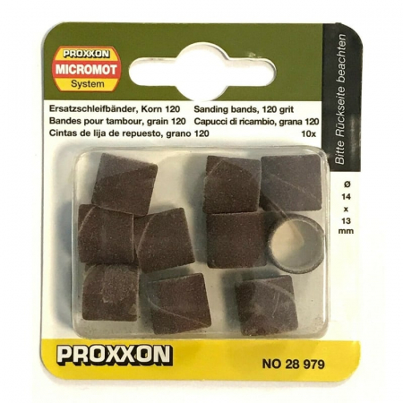 Set cilindri de slefuire Proxxon PRXN28979, Ø14 mm, granulatie K120, 10 bucati [0]