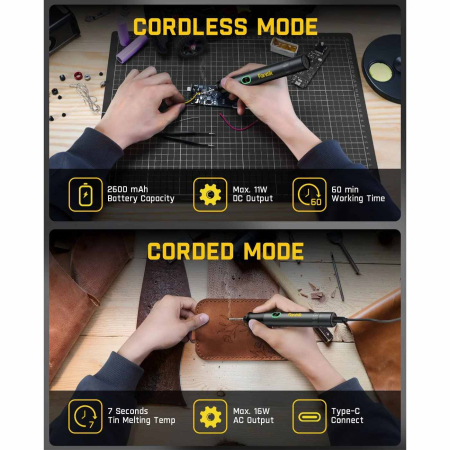 Set ciocan de lipit plus accesorii Nex T1 Max Fanttik T1MAX [4]