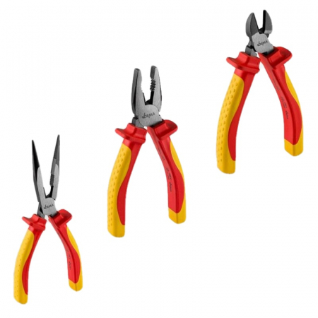 Clesti - Set clesti pentru electrician ZGS 3IS Dema 20172, 3 piese