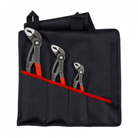 Cleste Instalator - Set clesti profesionali pentru instalator Cobra Knipex 00 19 55 S9, 150-300 mm, 3 piese