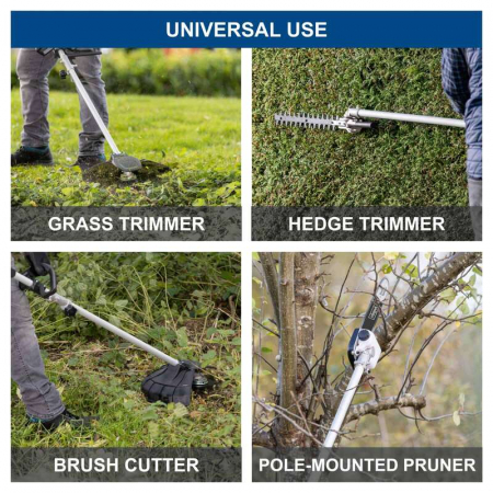 Set coasa electrica 4 in 1 fara acumulator BC-MFH400-X Scheppach 5904820900, 2x20 V [5]