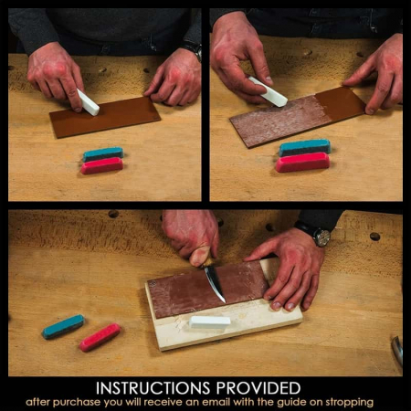 Set compusi pentru ascutit cutite P03 BeaverCraft P03, 3 bucati [2]