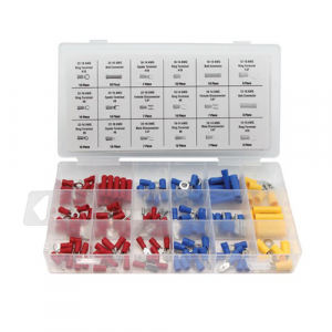 Accesorii Auto - Set conectori si terminale pentru cabluri electrice Toolland TLNHAS05, 150 piese