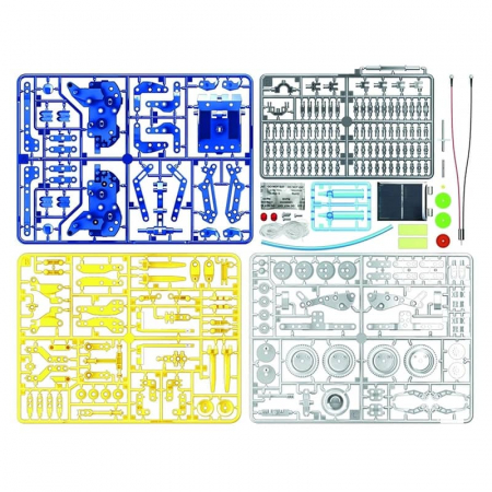 Set constructie robot solar si hidraulic Velleman KSR17, 12 in 1 [12]