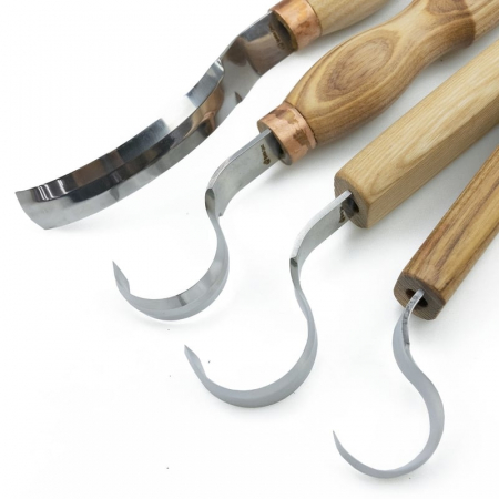 Set cutite de cioplit linguri din lemn BeaverCraft S11, 4 piese [5]