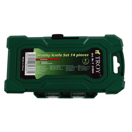 Set cutter tip bisturiu cu capete interschimbabile Troy 21604, 14 piese [3]