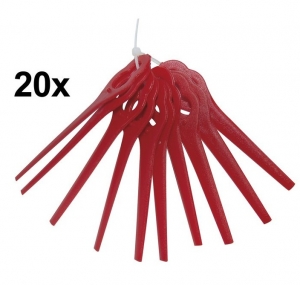 Motocoasa si coasa electrica - Set cutite de rezerva pentru motocoasa electrica 250/18 RT Gude 95793, 20 buc