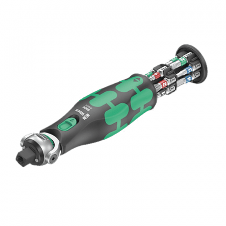 Surubelnite - Set de biti si surubelnita cu clichet 12 in 1 Zyklop Pocket Wera 05004280001