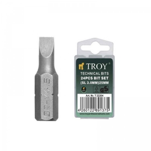 Set Biti - Set de biti Troy 22204, SL3, 25 mm, 24 bucati