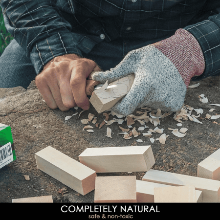 Set de blocuri din lemn pentru sculptura BeaverCraft BW18, 18 piese [2]