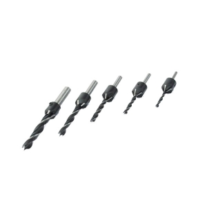 Set burghie de lemn pentru suruburi infundate Mannesmann 54805, Ø4-10 mm, 5 piese [1]