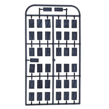 Scule multifunctionale si accesorii - Set de caractere pentru sistemul de gravat GE 20 Micromot Proxxon 27104, 39 piese