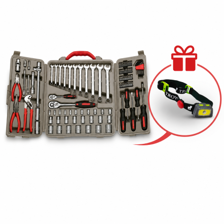 Set de chei tubulare profesionale, gradatie metrica Crescent CTK110EU, 110 piese