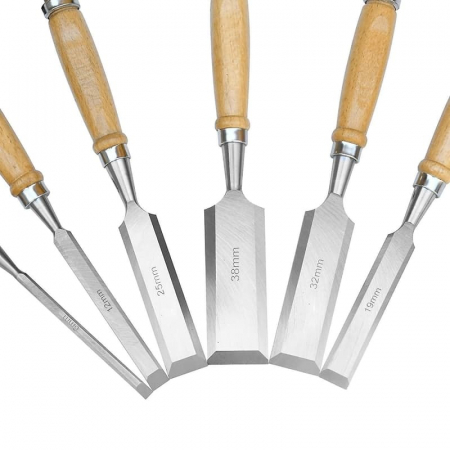 Set de dalti pentru lemn Toolland 1340, 7 piese [2]