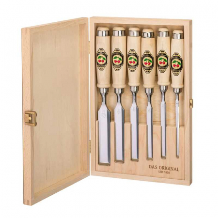 Set de dalti profesionale pentru lemn Kirschen 1101000, 6 piese [3]
