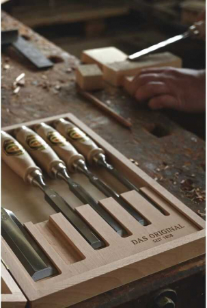 Set de dalti profesionale pentru lemn Kirschen 1101000, 6 piese [9]