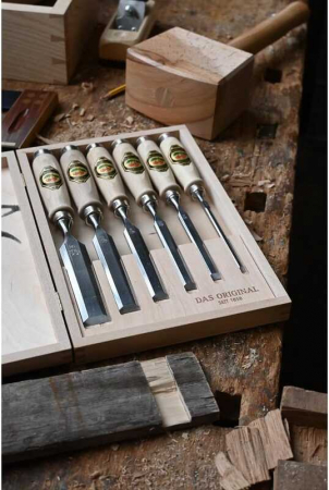 Set de dalti profesionale pentru lemn Kirschen 1101000, 6 piese [8]