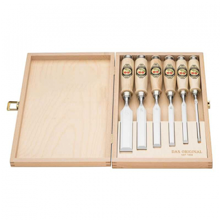Set de dalti profesionale pentru lemn Kirschen 1101000, 6 piese [2]