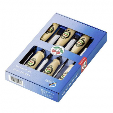 Dalti Tamplarie & Sculptura Lemn - Set de dalti profesionale pentru lemn Kirschen 1111000, 6 piese