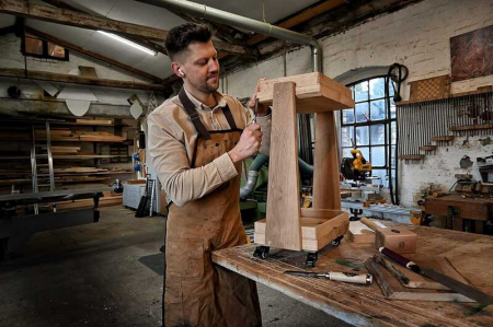 Set de dalti profesionale pentru lemn Kirschen 1111000, 6 piese [7]