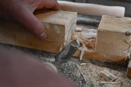 Set de dalti profesionale pentru lemn Kirschen 1141000, 4 piese [6]