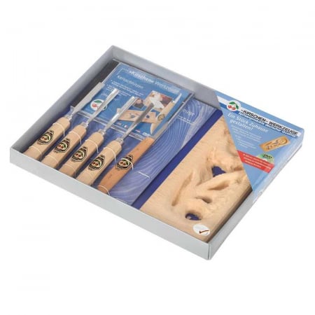 Dalti Tamplarie & Sculptura Lemn - Set de dalti profesionale pentru lemn Kirschen 3436000, 200 mm, 5 piese