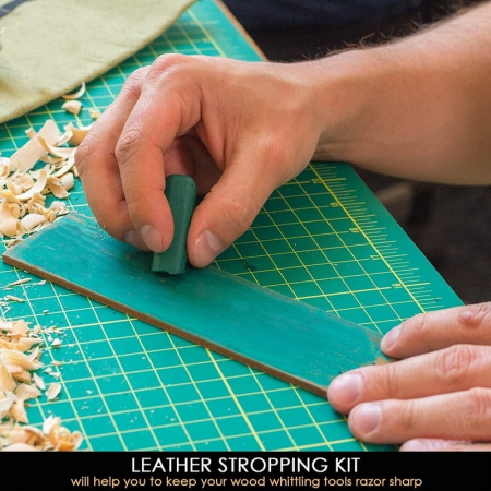 Set de sculptura in lemn BeaverCraft S01, 4 piese [5]