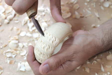 Set de sculptura in lemn BeaverCraft S02, 4 piese [6]