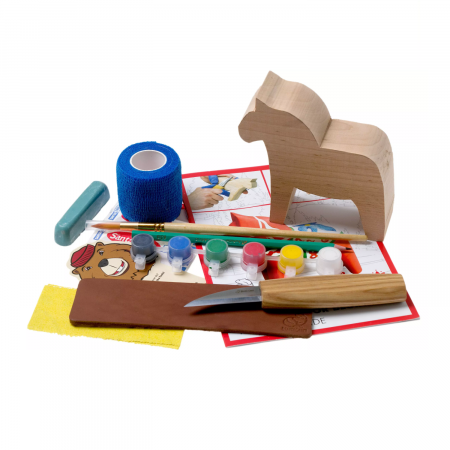 Articole Pentru Casa - Set de sculptura calut BeaverCraft DIY02, 5 piese