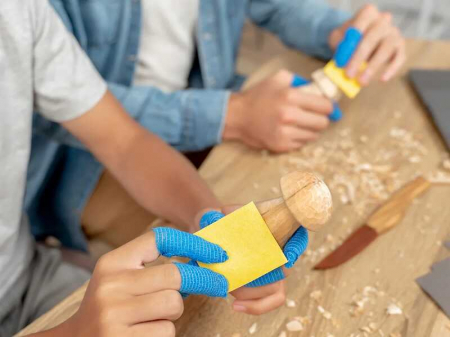 Set de sculptura ciuperca BeaverCraft DIY09 Family Fun, 26 piese [10]