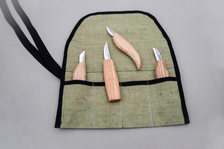 Set de sculptura in lemn BeaverCraft S07, 4 piese [2]