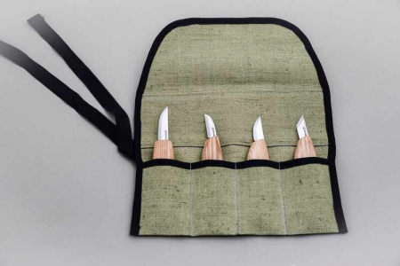 Set de sculptura in lemn BeaverCraft S07, 4 piese [3]