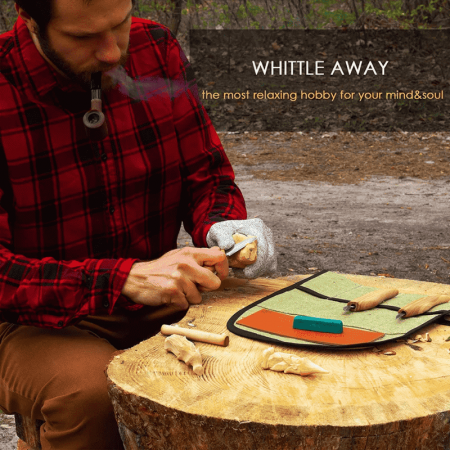 Set de sculptura in lemn BeaverCraft S15, 5 piese [6]