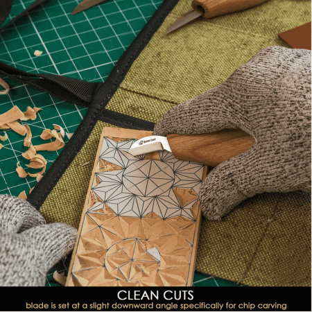 Set de sculptura in lemn BeaverCraft S15, 5 piese [4]