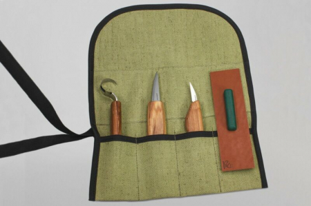 Set de sculptura in lemn BeaverCraft S17, 5 piese [5]