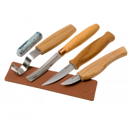 Articole Pentru Casa - Set de sculptura in lemn BeaverCraft S43, 6 piese