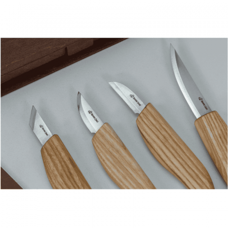 Set de sculptura in lemn, in cutie BeaverCraft S07book, 6 piese [5]