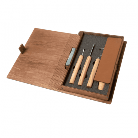 Set de sculptura in lemn, in cutie BeaverCraft S19book, 6 piese [3]