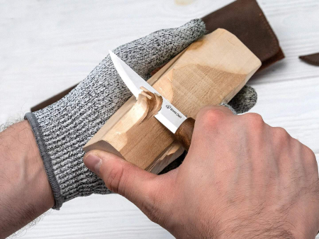 Set de sculptura lingura BeaverCraft S01X Brown, 4 piese [5]