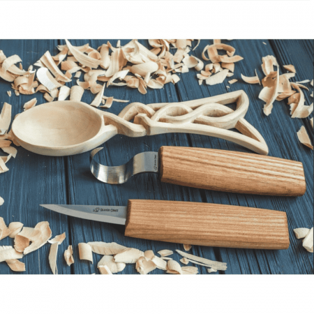 Set de sculptura lingura celtica BeaverCraft DIY04, 5 piese [6]
